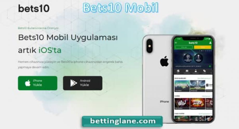 Bets10 mobil
